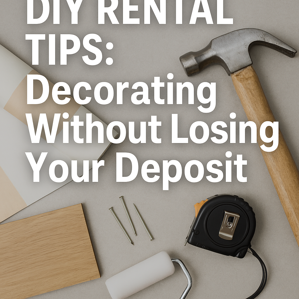 🏡 Customize Your Rental Without The Losing Security Deposit