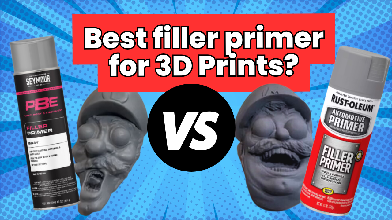 Which Filler Primer Works Best for 3D Printing Cosplay