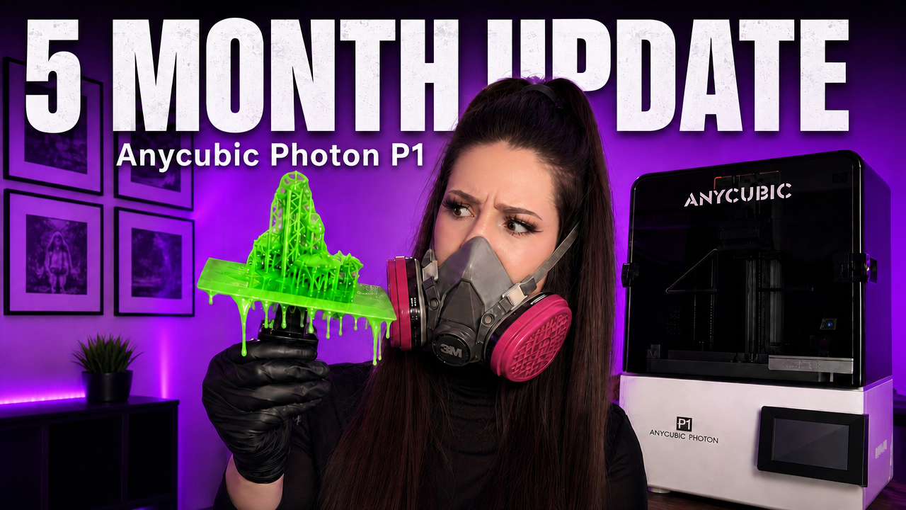 Anycubic Photon P1 Review 5 Month Update