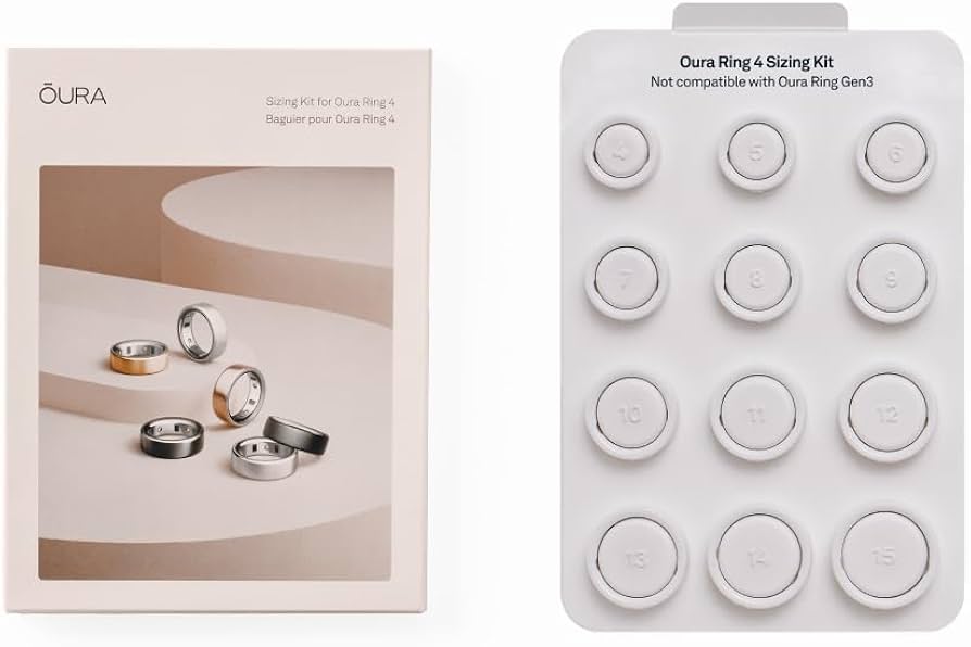 Oura Ring 5 sizing Kit 