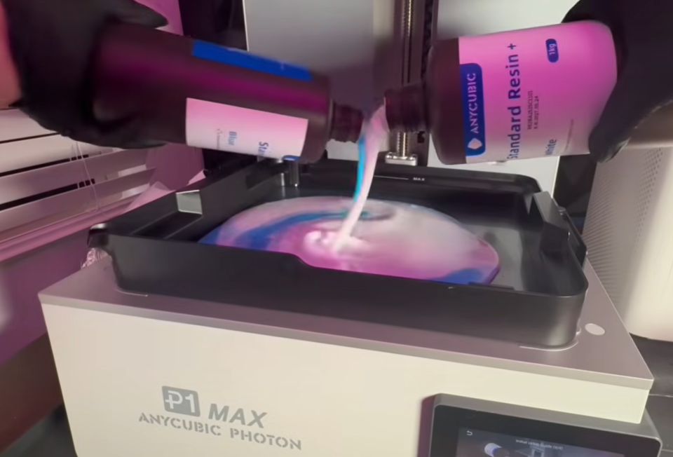 Anycubic Photon P1 Max Resin Consumption