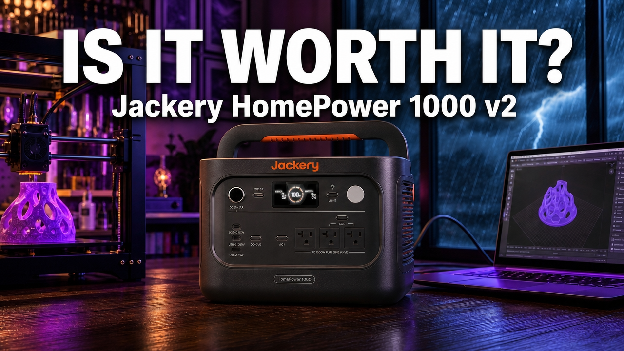 Jackery Home Power 1000 V2 Review: A Portable Power Station for Makers